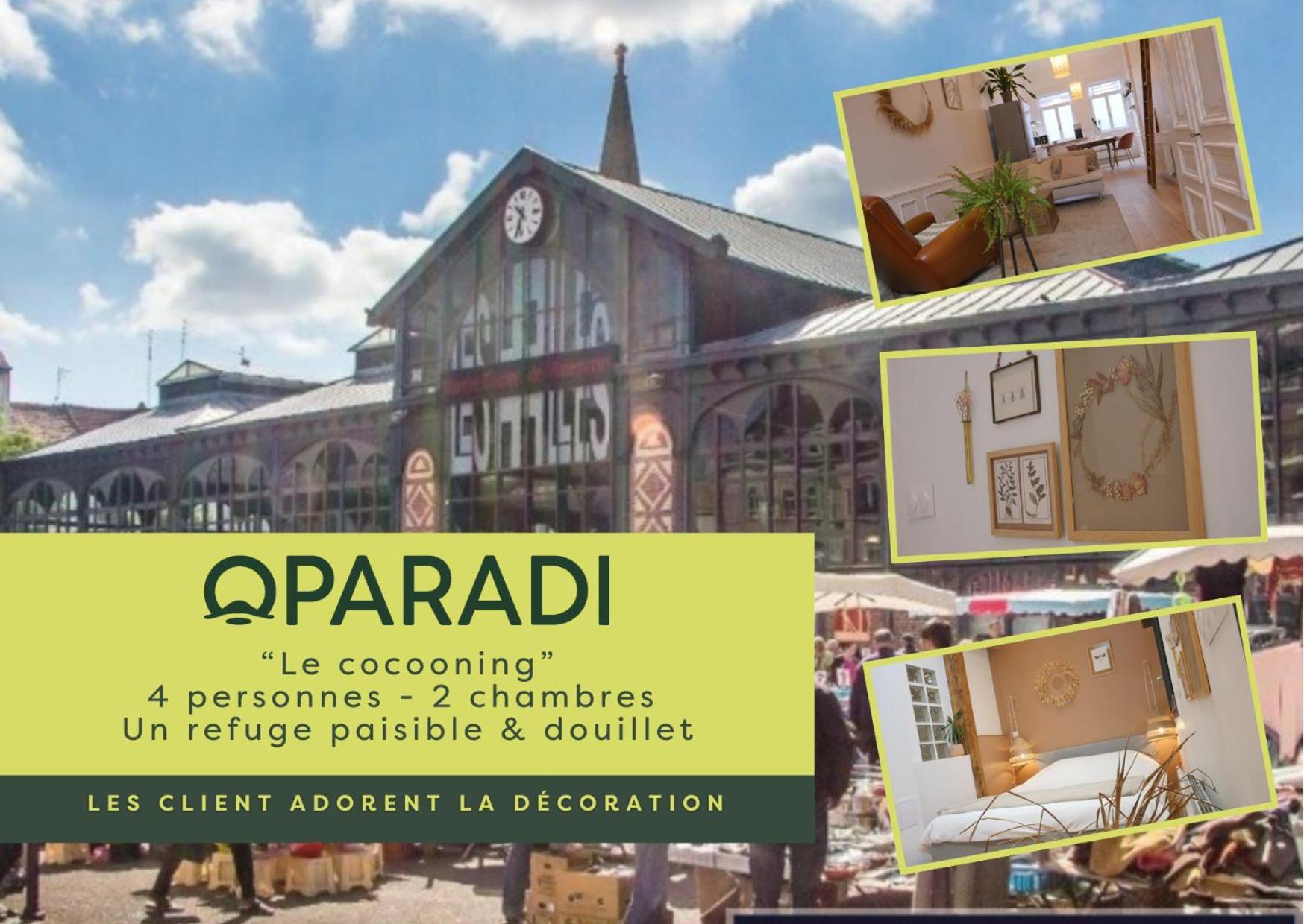 Oparadi "Le Coconing" En Plein Coeur Du Marche De Wazemmes Lille Luaran gambar